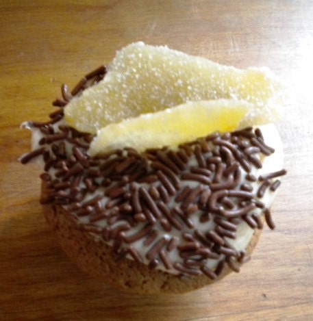 vegan ginger chocolate surprise carrot cupcakes