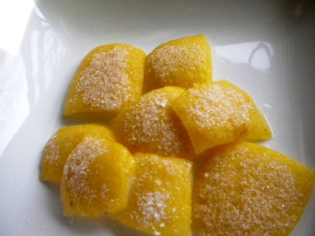 gluten free vegan organic (candied) lemon wedges