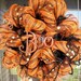 Halloween Boo Wreath