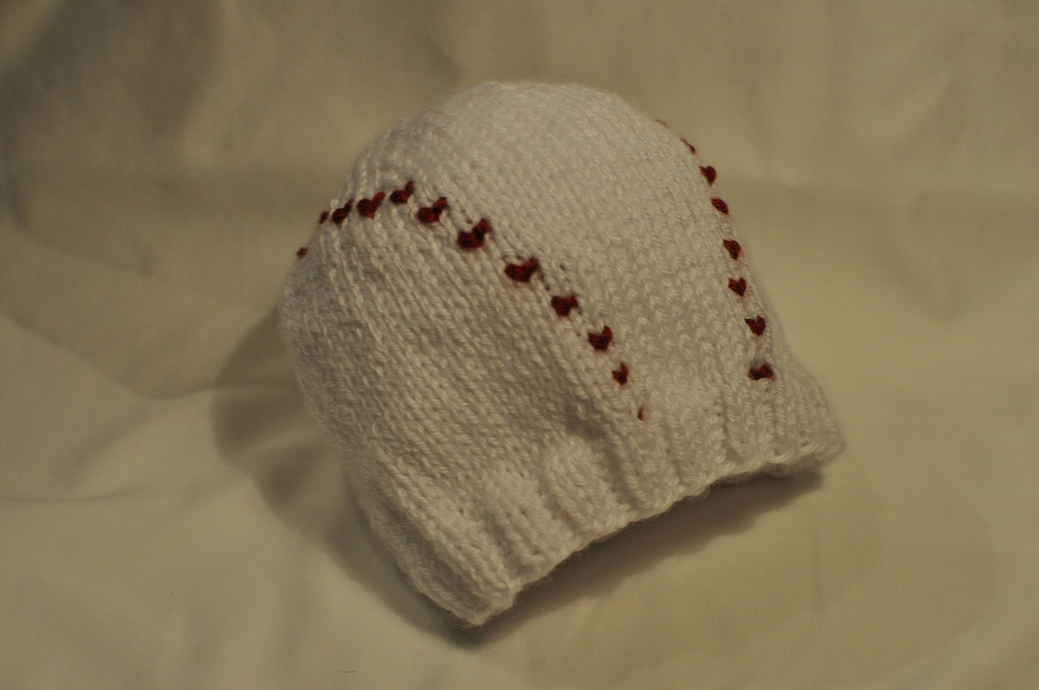 Knit Baseball Hat - Newborn/Baby/Toddler/Kids