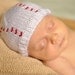 Knit Baseball Hat - Newborn/Baby/Toddler/Kids