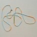 HALF OFF rNA Strand Series- One of a Kind Necklace or Bracelet with Hand Cut Brass in Powder Palette