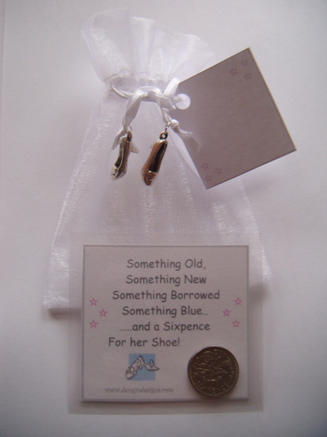 Lucky Sixpence Bride Shoe Good Luck Charm Gifts Something New