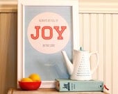 always be full of joy in the Lord - 11x17 print