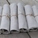 LINEN NAPKINS .SET of 12. Natural Grey . 13"x 13" Made to order.