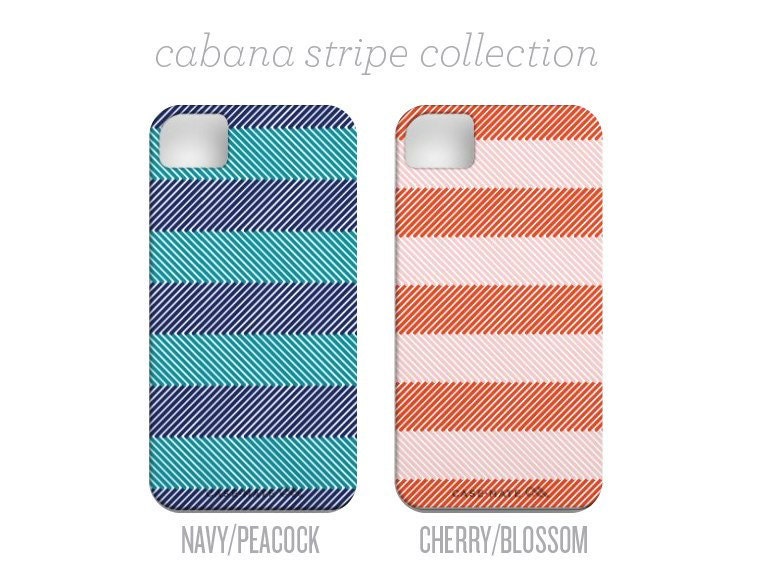 Cabana Stripe iPhone 5 or 4 Case