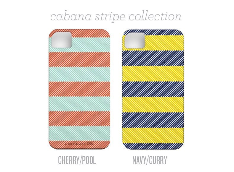 Cabana Stripe iPhone 5 or 4 Case