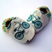 Organic Cotton Bicycle Baby Shoes- Eco Friendly Clothing Unisex Cruiser Blue Bike - Teal 0 3 6 12 18 months - Baby Clothes Gift for Baby