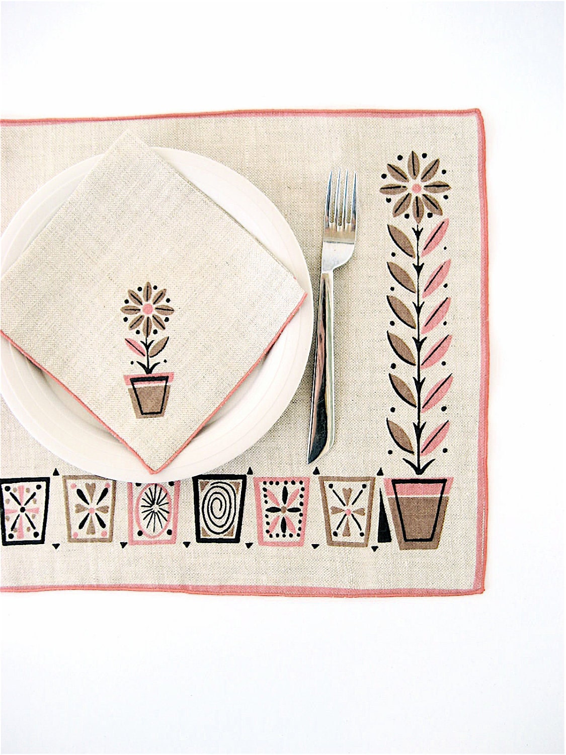 LInen Placemats with Napkins
