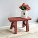 ON SALE Vintage Petite Wooden Stool