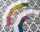 Eye Shadow Samples - Set of 10 - custom samples set, indie cosmetics, mineral makeup