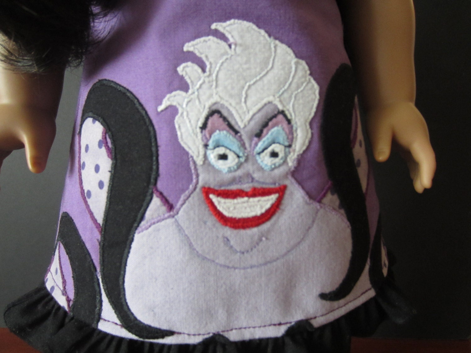 American Girl Disney Villian Ursula inspired outfit