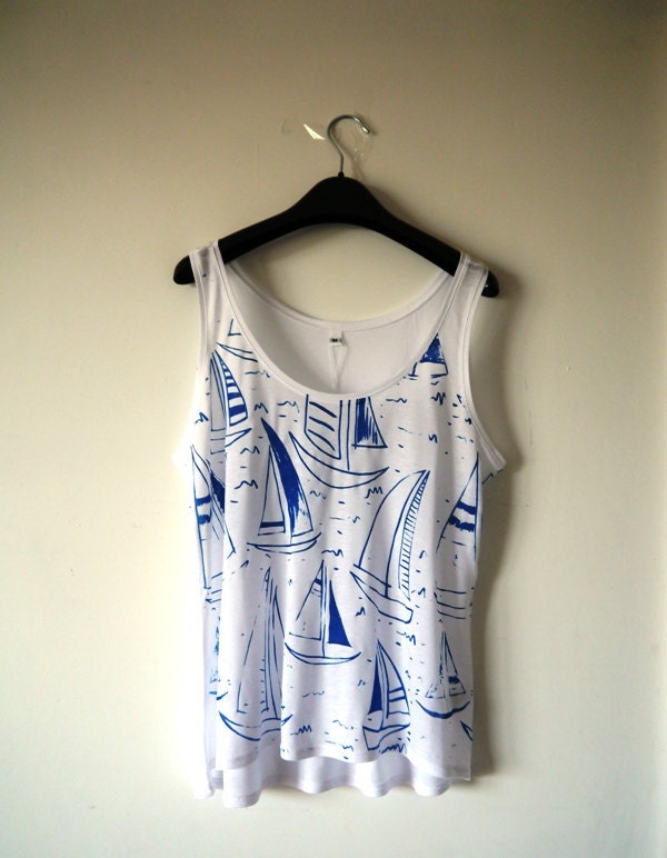 Blue Boat Summer vest
