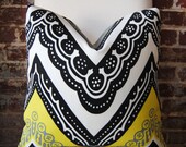 Driftwood No. 2 - Trina Turk - 20 square - Indoor/Outdoor - Designer Pillow - Chevron - Decorative Pillow - Throw Pillow