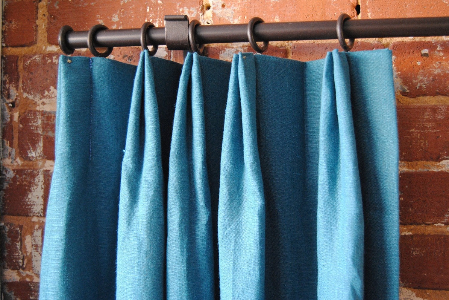 108" Euro Pleated Solid Drapery Panel - Custom - You Pick The Color