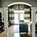 84"L x 46"W Striped Drapery Panel - Pick Your Colors