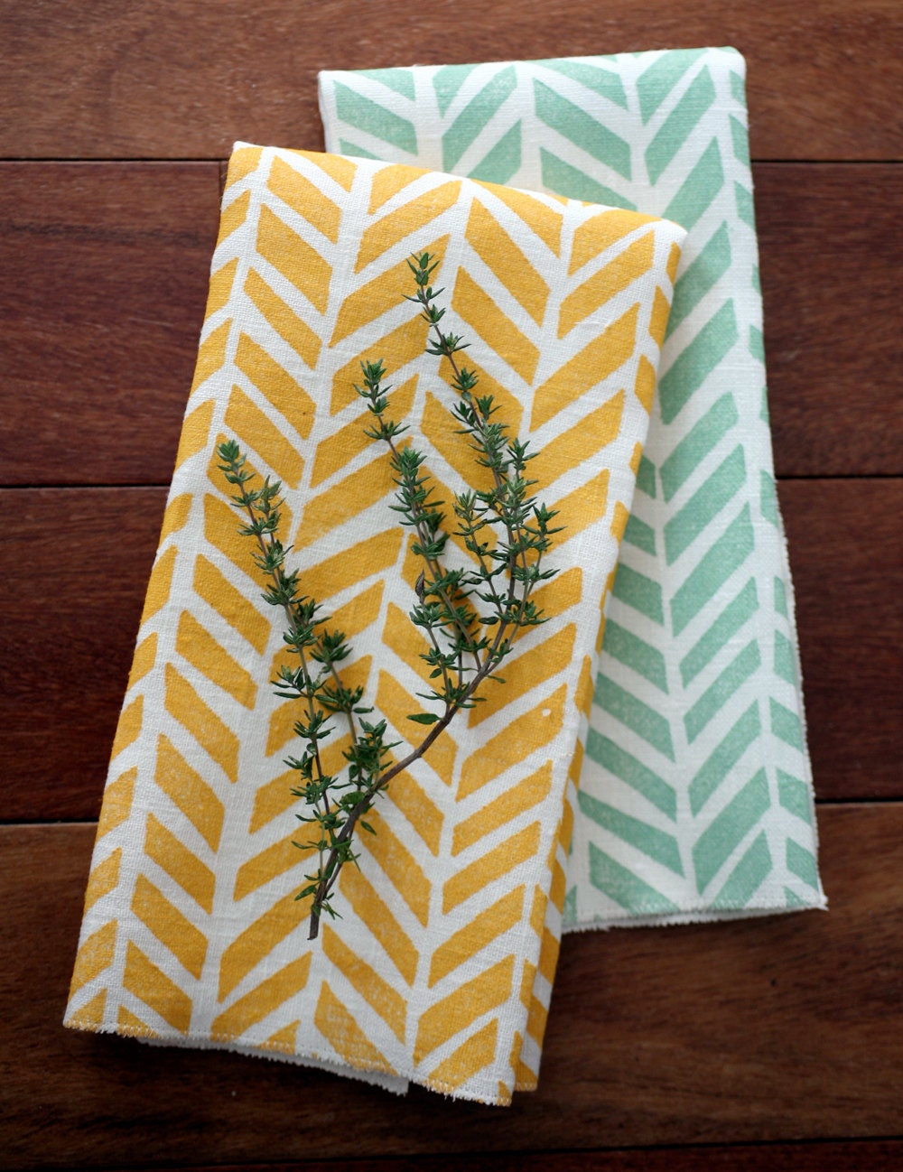Any 2 Linen Tea Towels - Mix & Match