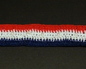 Crochet Bracelet  ,  Pearl Beads Delicate