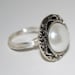 Pearl Button Ring
