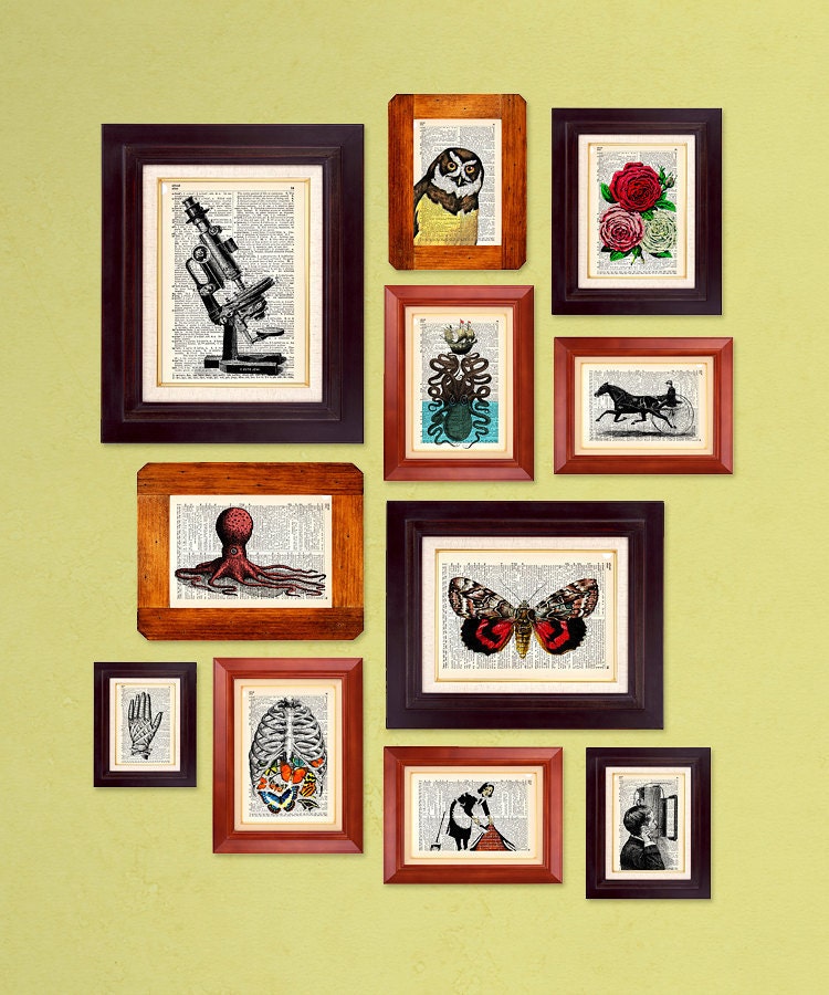 Scorpio Astrology Zodiac Scorpion Repurposed Upcycled Dictionary Art Vintage Book Print Recycled Vintage Dictionary Page Buy 2 Get 1 FREE
