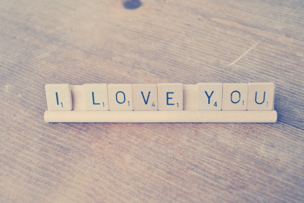 Love You Scrabble