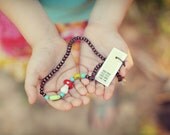 Chic Girls Hand Strung Necklace, tween, Boho