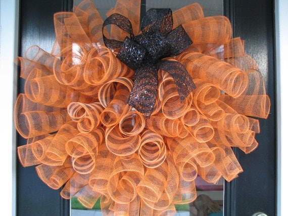 Orange/Black with Black Web ribbon