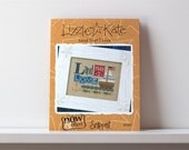 cross Stitch Pattern : Lizzie Kate Land That I Love 4th of July canada day counted cross stitch diy