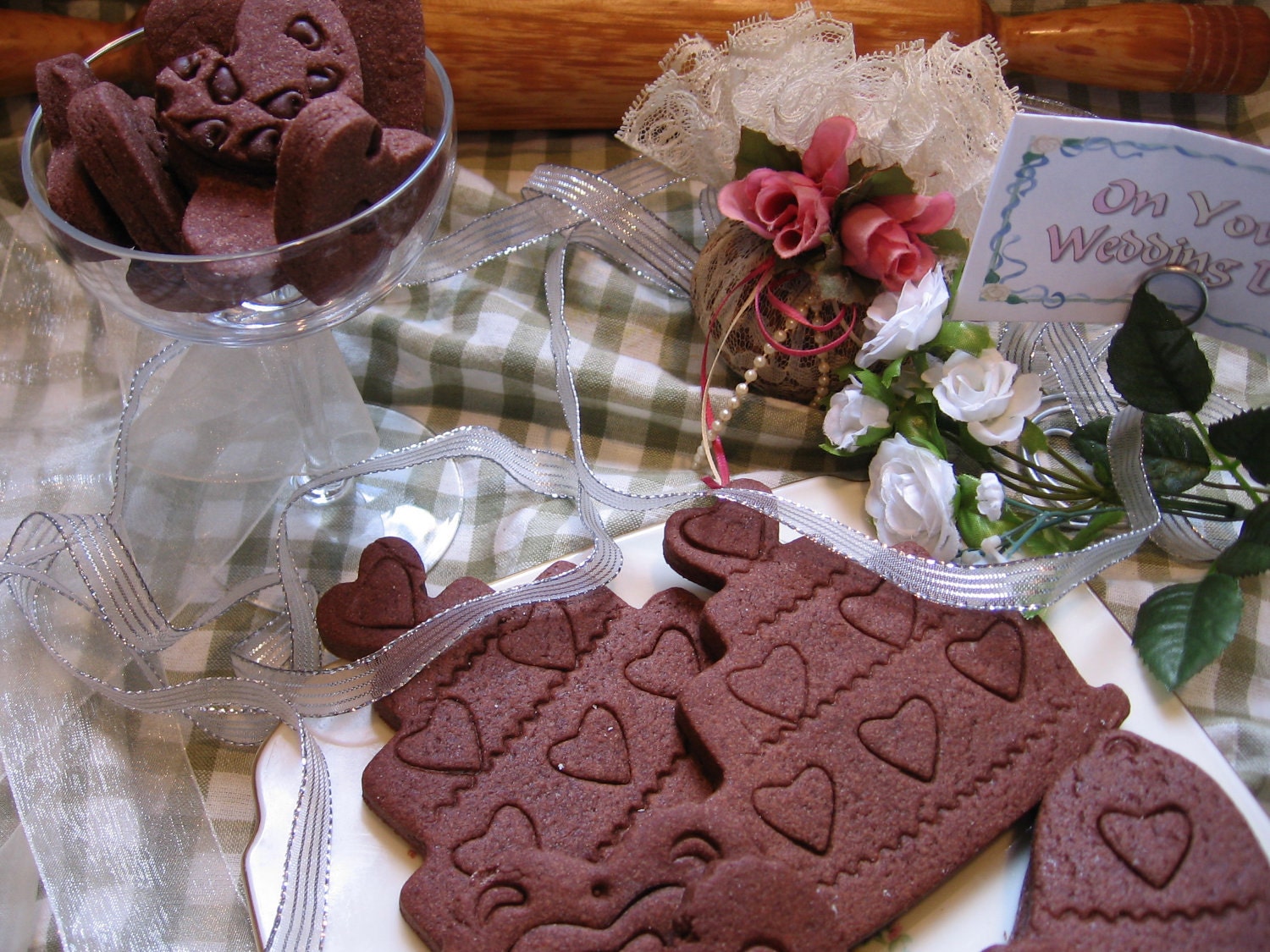 Wedding Cookies for guest favors or compliment to cake