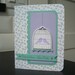 Congratulations Engagement Card Anniversary Wedding Greeting Love Birds Pastels Floral