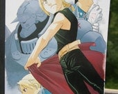 Fullmetal Alchemist Brotherhood Edward and Alphonse  Composition manga notebook