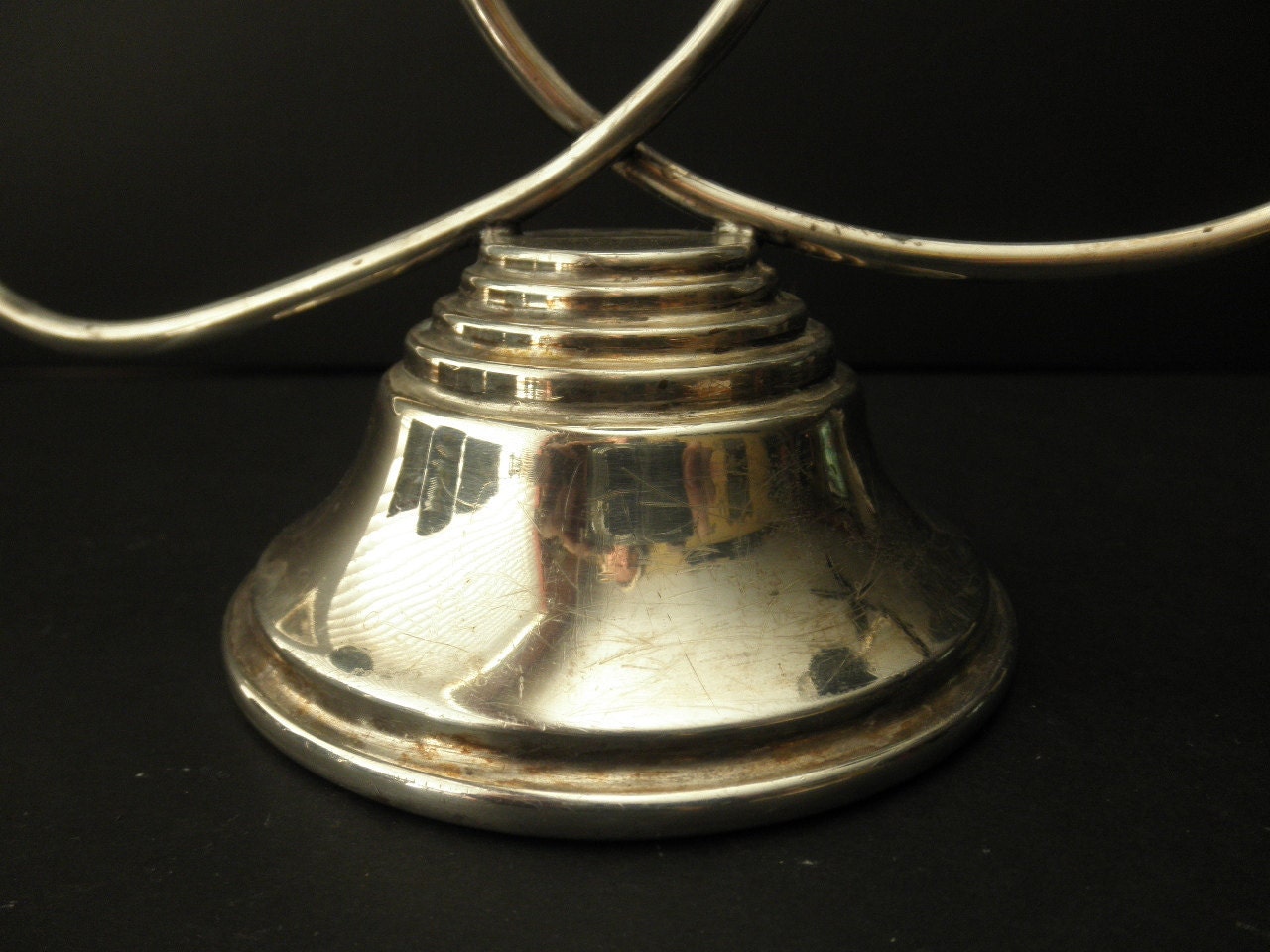 vintage Louis Plate silverplate candelabra