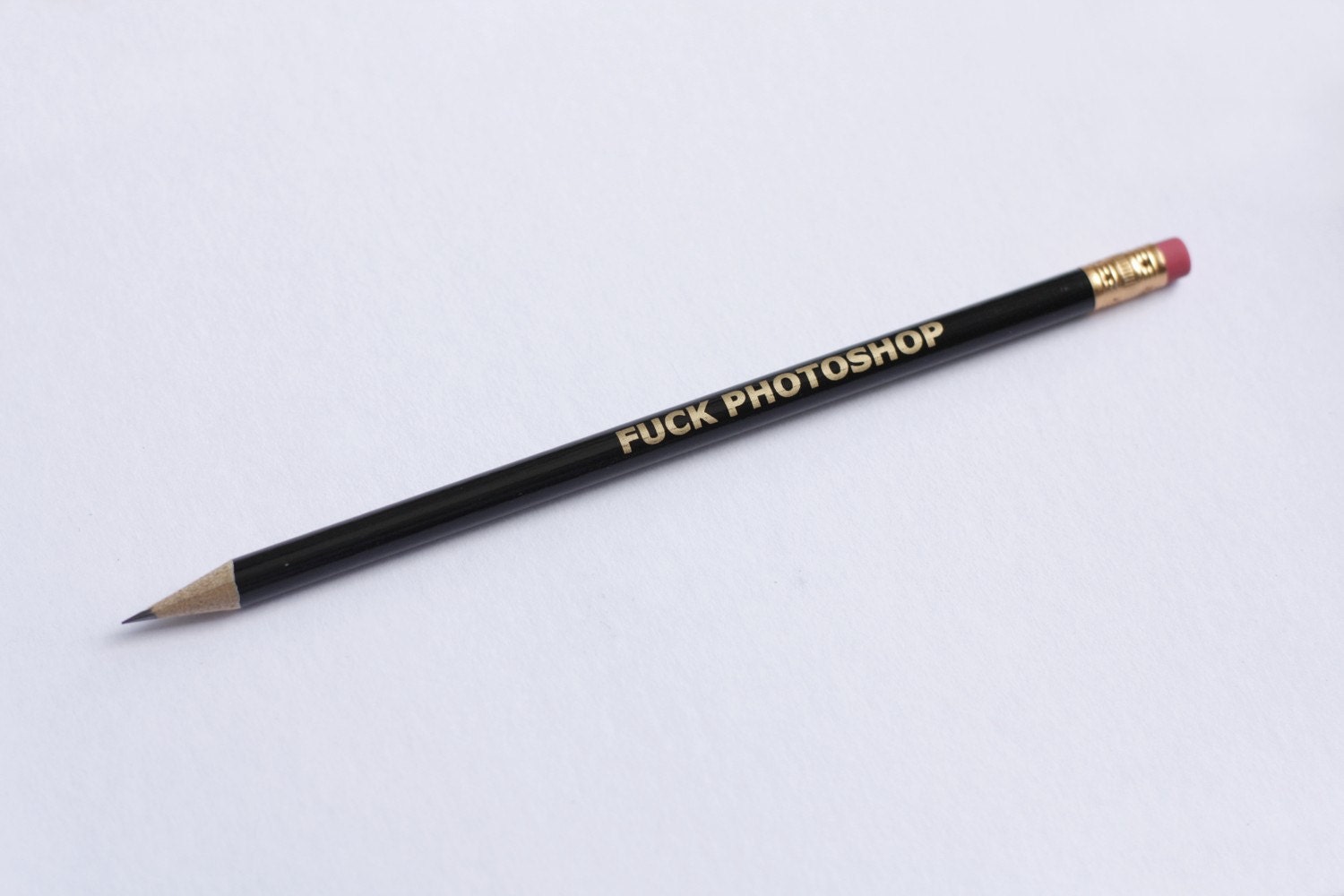 F-CK PHOTOSHOP: the pencil for the purist