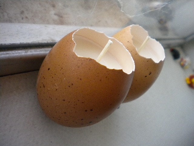 Last Set - Limited Time - Natural Egg Candle - Half Dozen