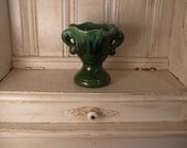 Green Ceramic Vase