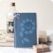 Cornflower - papercut greeting card - 4x6 inches