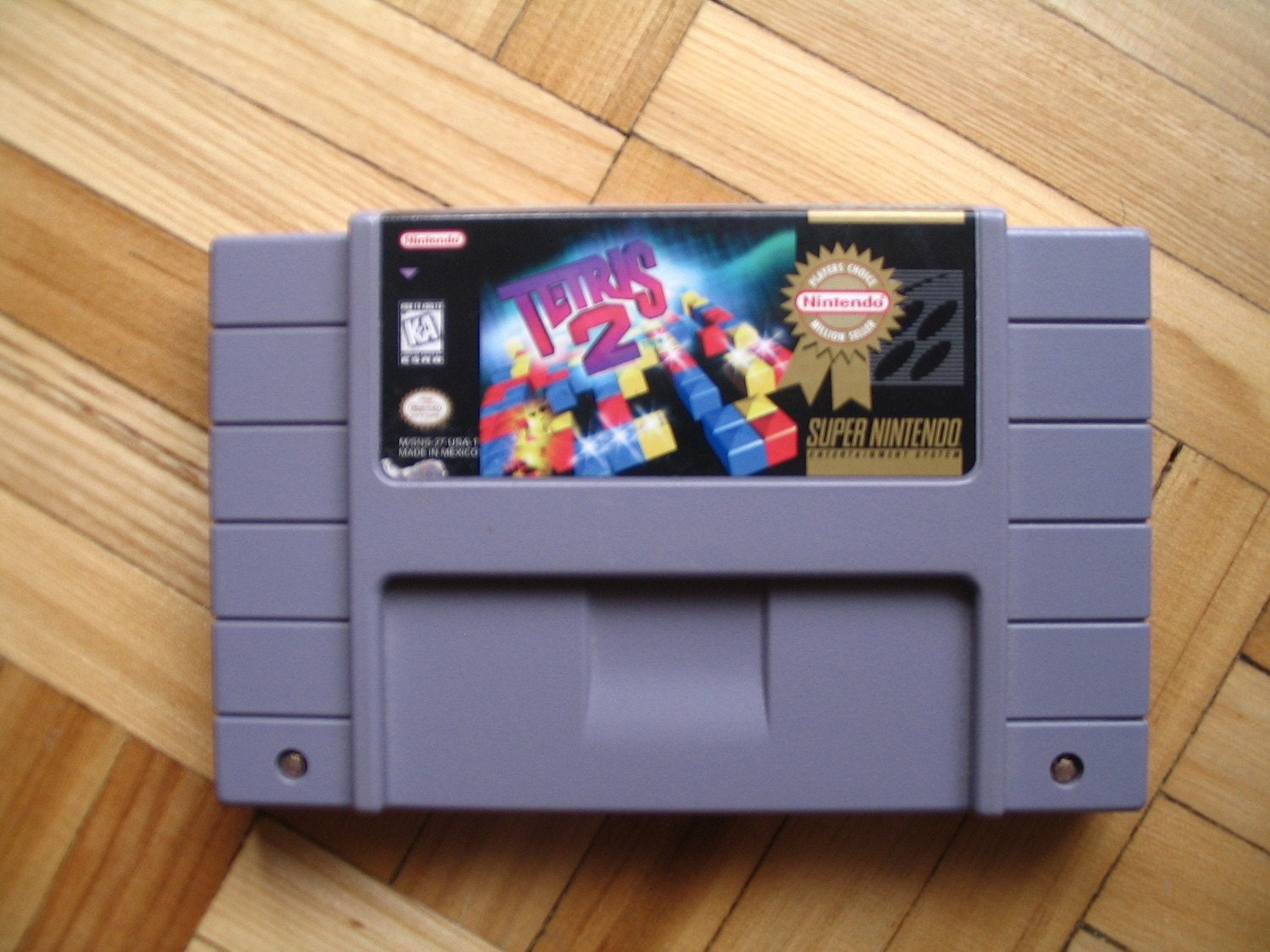 Super Nintendo Tetris