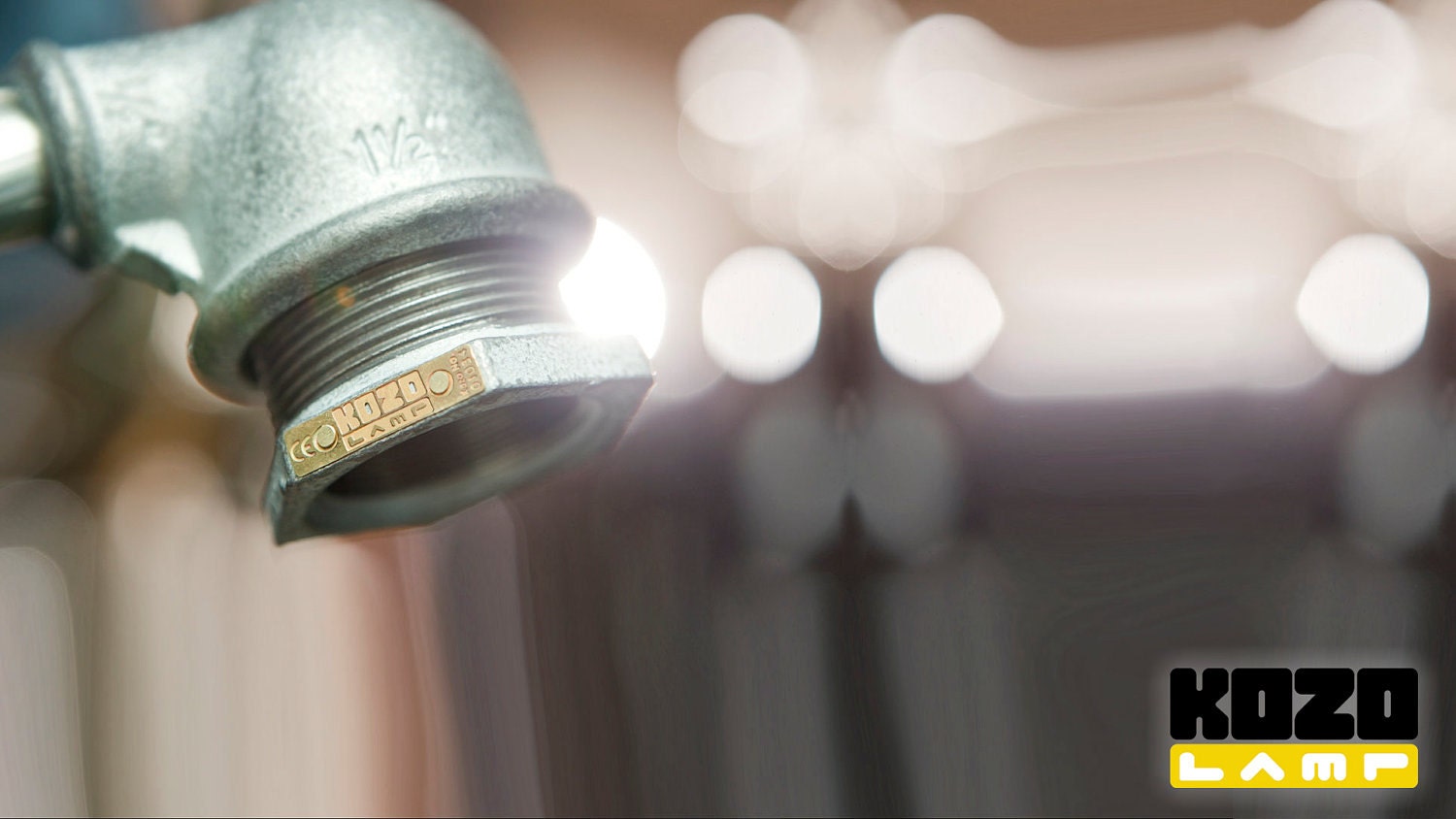 KOZO 2 industrial style desk lamp by Kozo Lamp