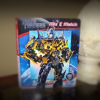 iPad4/iPad3/iPad2/iPad "Book Style" case  "Transformers"