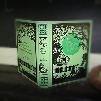 Nexus 7, Kindle Fire 7"(not HD), Kindle Touch, 4 & K Paperwhite "Anne of Green Gables" Upcycled RooKCasE