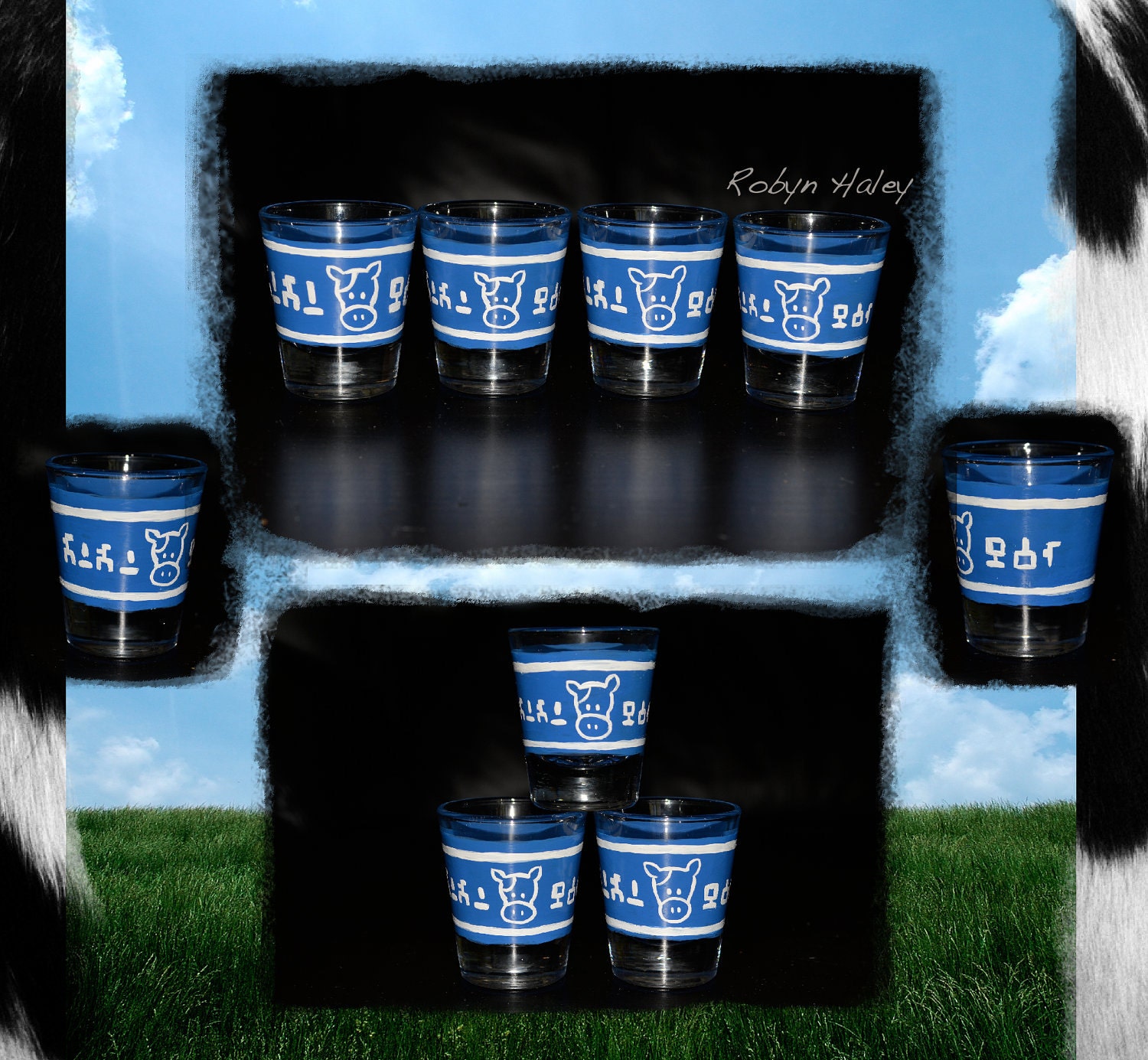 Lon Lon Milk Shot Glasses