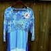 Eco Friendly Funky Dress/ Rustic Tattered Mori Girls Upcycled Oversize OOAK