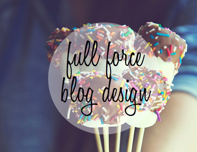 Blog Design // Full Force // Custom // Reserved