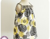 Pleated sundress - 9 months to 8 years - PDF Pattern and Tutorial - pillowcase dress, easy sew