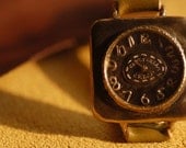 Vintage Watch. Leather Band ///////// Handcraft Watch ///////// Quiltlake