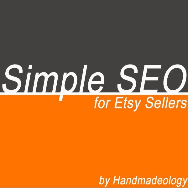 Simple SEO For Etsy Sellers