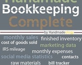 Handmade Bookkeeping Complete - Etsy Bookkeeping - Savings Package
