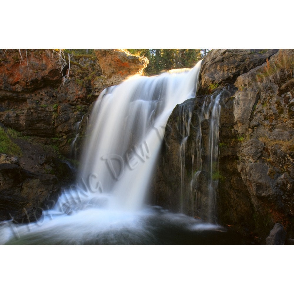 Moose Falls - Limited Edition Photo - 12x16" Matted