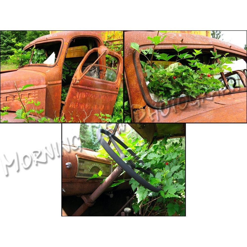 Old Truck Set - Buy 3 & Save - Limited Edition Photos - 12x16" Matted