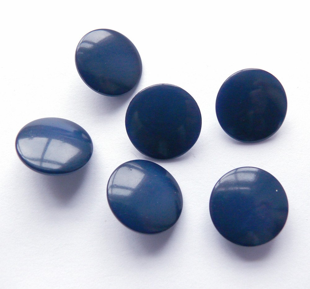 navy blue buttons